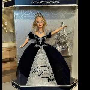 VERY RARE - Special Edition 1999 Mattel Millennium Princess Barbie Doll (24154)